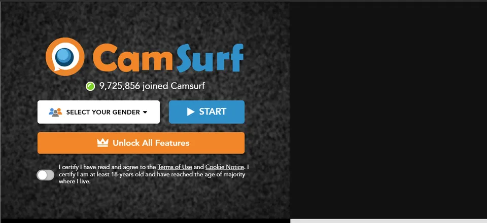 CamSurf homepage